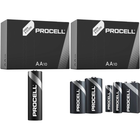 Duracell PROCELL AA / LR6 Standardbatterier 3016mAh 10